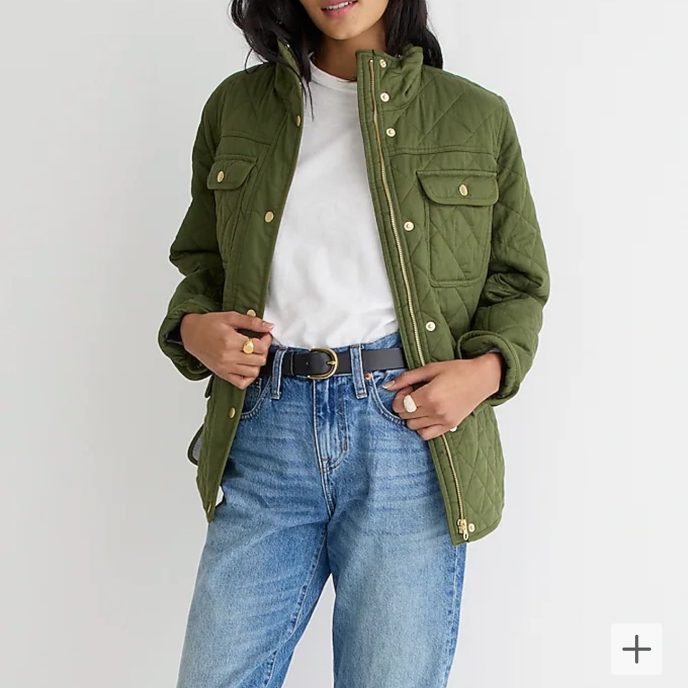 JCREW quilted barn jacket - Picture 5 of 5